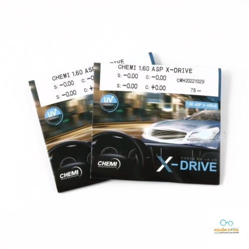 Tròng Kính Cho Người Lái Xe Chemi X-Drive 1.60 Asp