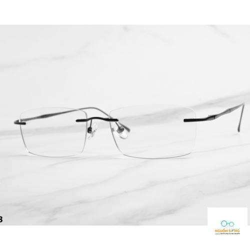 Gọng Kính Khoan Titanium IP Cao Cấp Unisex G2098 (Nhiều Màu)