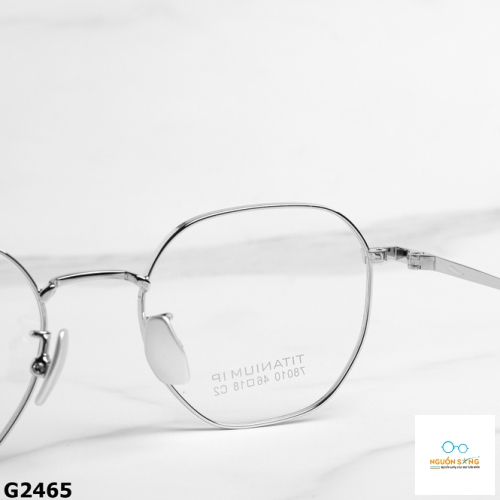 Gọng Kính Cận Titanium IP Unisex G2465 (Nhiều Màu)