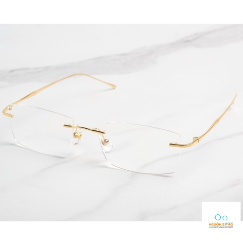 Gọng Kính Khoan Titanium IP Cao Cấp Unisex G2098 (Nhiều Màu)
