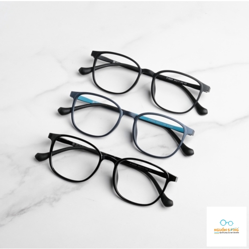 Gọng Kính Cận Nhựa Dẻo TR90 Unisex G2071 (Đen)