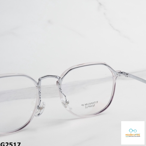 Gọng Kính Cận Titanium Unisex G2517 (Nhiều Màu)