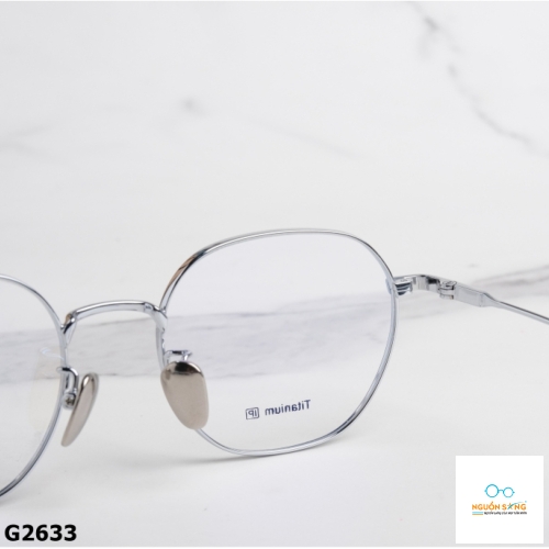 Gọng Kính Cận Titanium-IP Cao Cấp Unisex G2633 (Nhiều Màu)