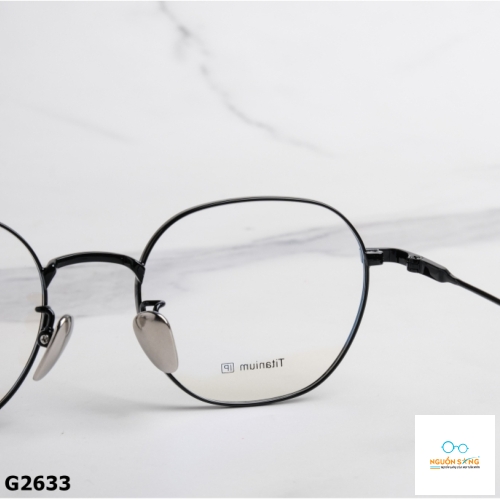 Gọng Kính Cận Titanium-IP Cao Cấp Unisex G2633 (Nhiều Màu)