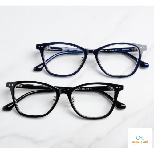 Gọng Kính Cận Nhựa Acetate Unisex G2460 (Nhiều Màu)
