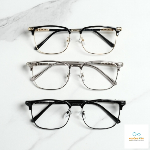 Gọng Kính Cận Hợp Kim Unisex G2717 ( Nhiều Màu)