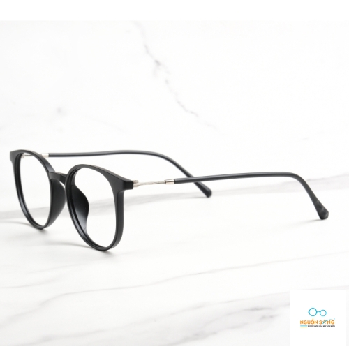 Gọng Kính Cận Nhựa Dẻo TR90 Unisex G2194 ( Đen Nhám)