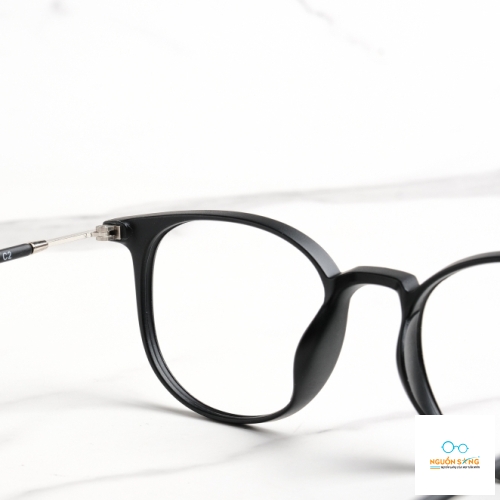 Gọng Kính Cận Nhựa Dẻo TR90 Unisex G2194 ( Đen Nhám)
